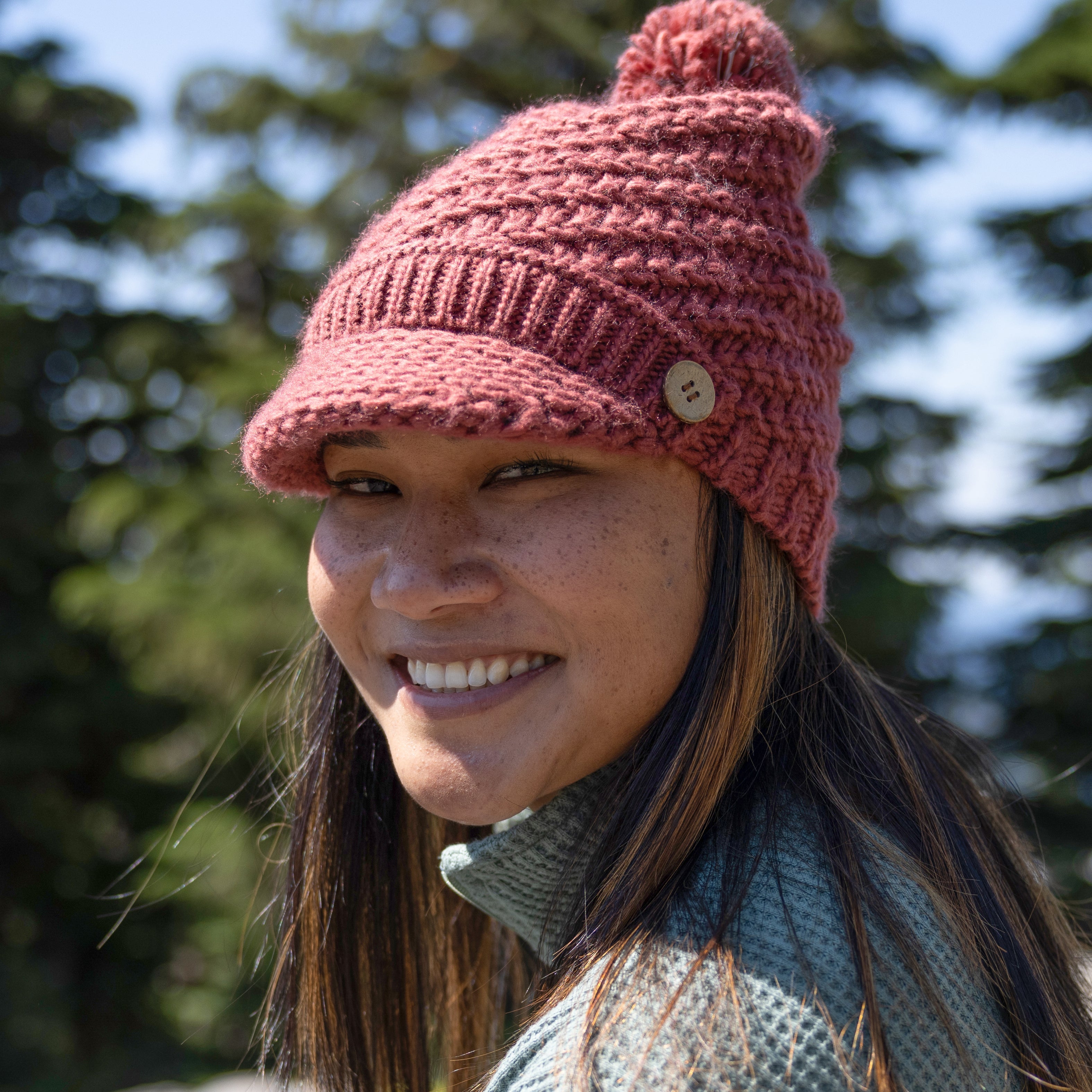 Knit hat sale deals